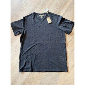 DXL Society Of One Men’s V-Neck Grey Heavyweight T-Shirt 1XLT NWT